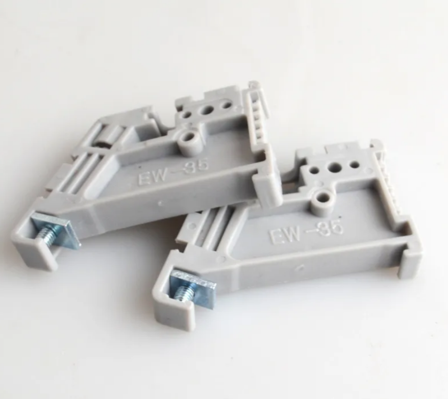 DIN Rail End Screw Clamp Terminal Fixed Block end stop  in Pakistan