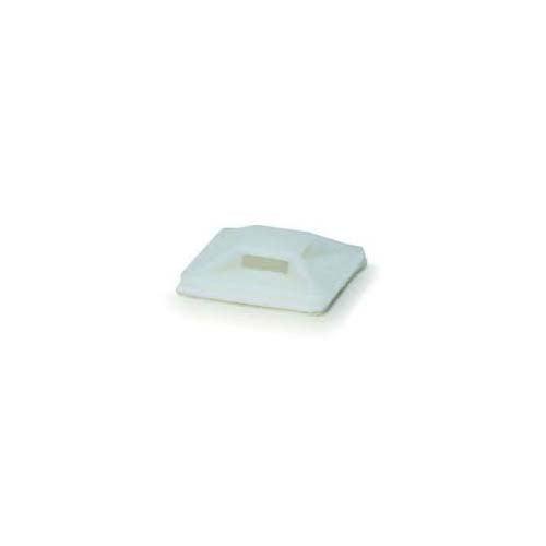 Cable Tie Sticker Self-adhesive Nylon Cable Tie Mounts 100 Pcs in Pakistan - 20 * 20mm thumbnail 2