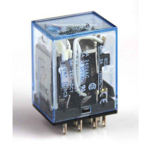 Relay MY4N-J MY4NJ 24vdc 14 pin relay in Pakistan