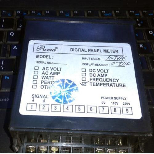 Puma Digital Pt-100 type temperature meter 0~800c in Pakistan thumbnail 2