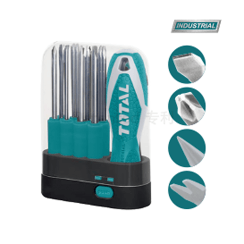 Screw Driver SET 9 DETAILS TOTAL THT250906