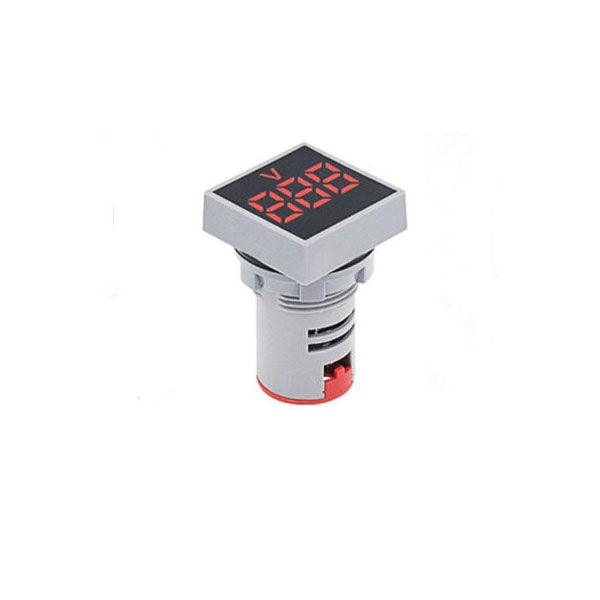 LED Voltmeter AC Penal Mount AD101-22VMS  in Pakistan - White thumbnail 2