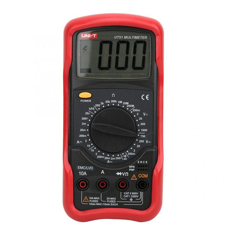 UT51 UNI-T Digital LCD Standard Precision Handheld Multimeter in Pakistan