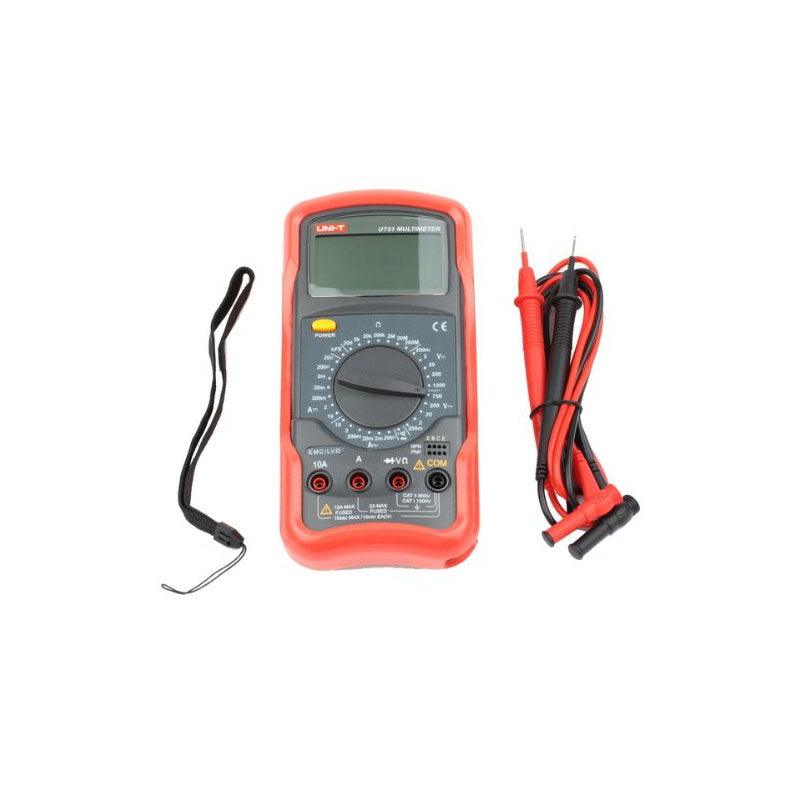 UT51 UNI-T Digital LCD Standard Precision Handheld Multimeter in Pakistan thumbnail 2