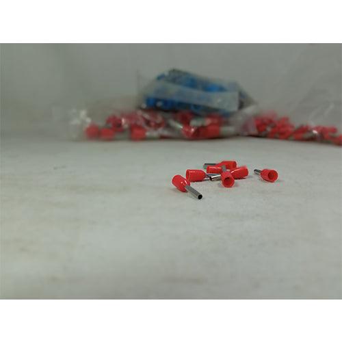 Insulated Cable Lugs Tubeless type Thimble Around 90 Piece in Packet in Pakistan - 16mm / Red thumbnail 5