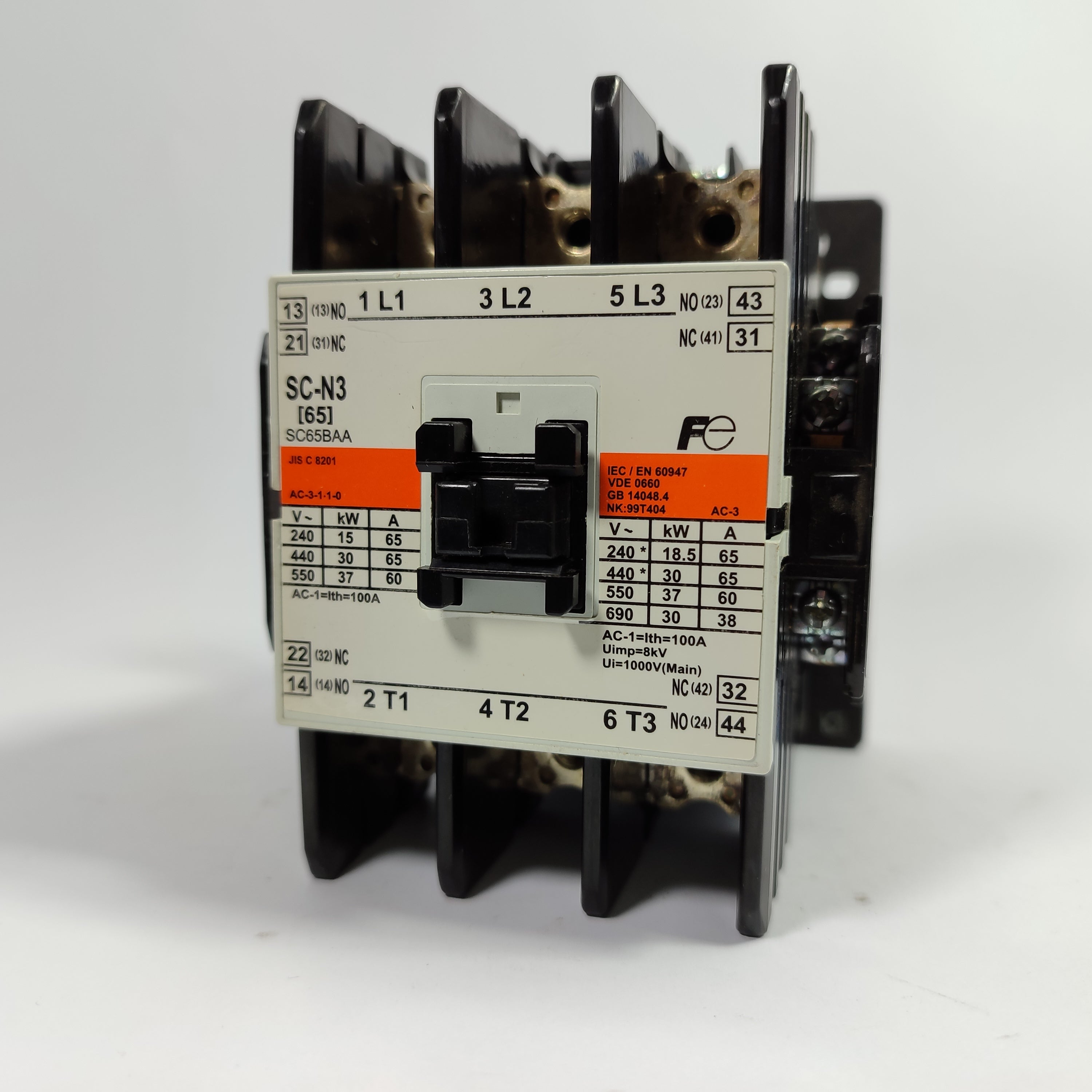 SC-N3 Imported Fuji Fe Electromagnetic AC Contactor 100A Japan