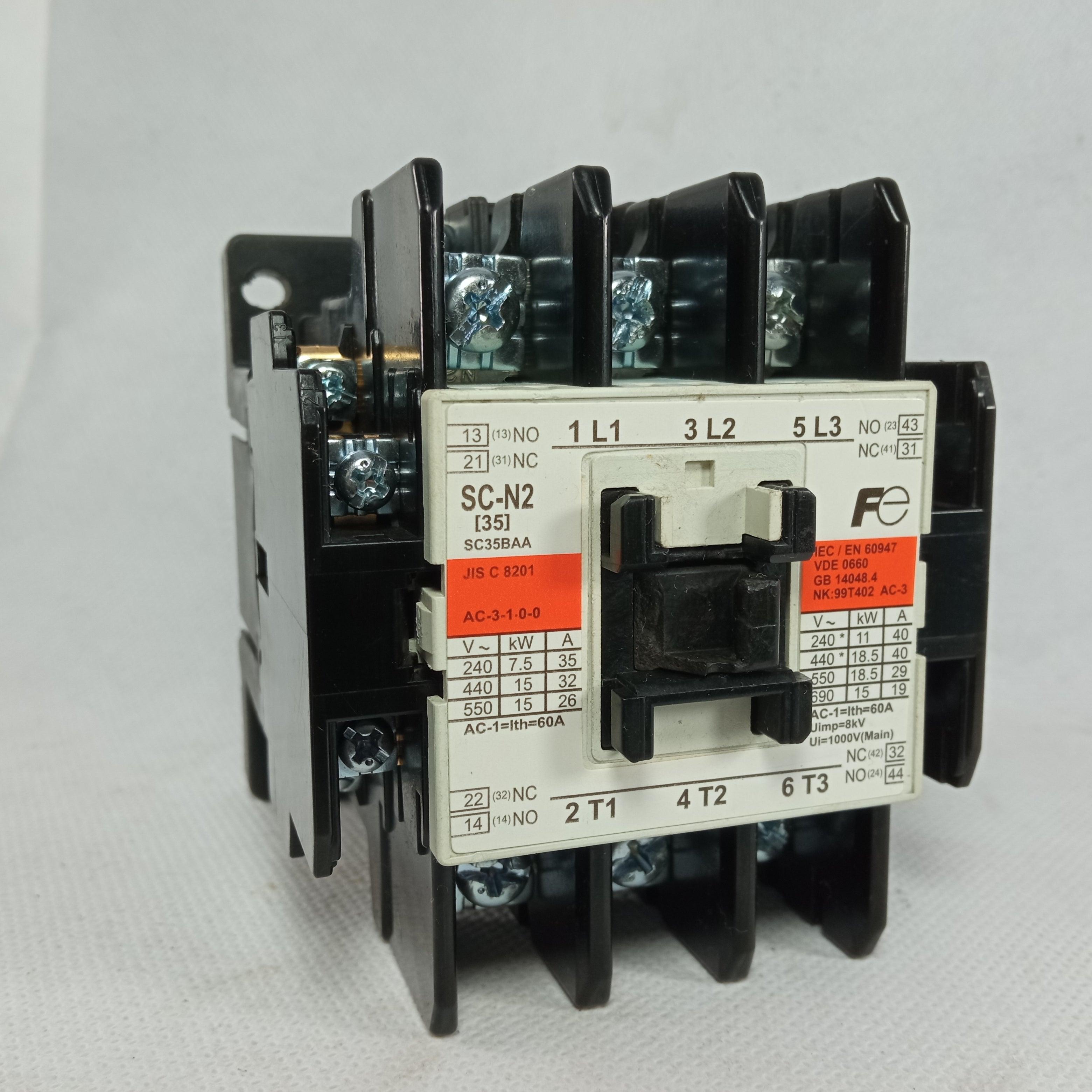 SC-N2 Imported Fuji Fe Electromagnetic AC Contactor 60A in Pakistan thumbnail 2
