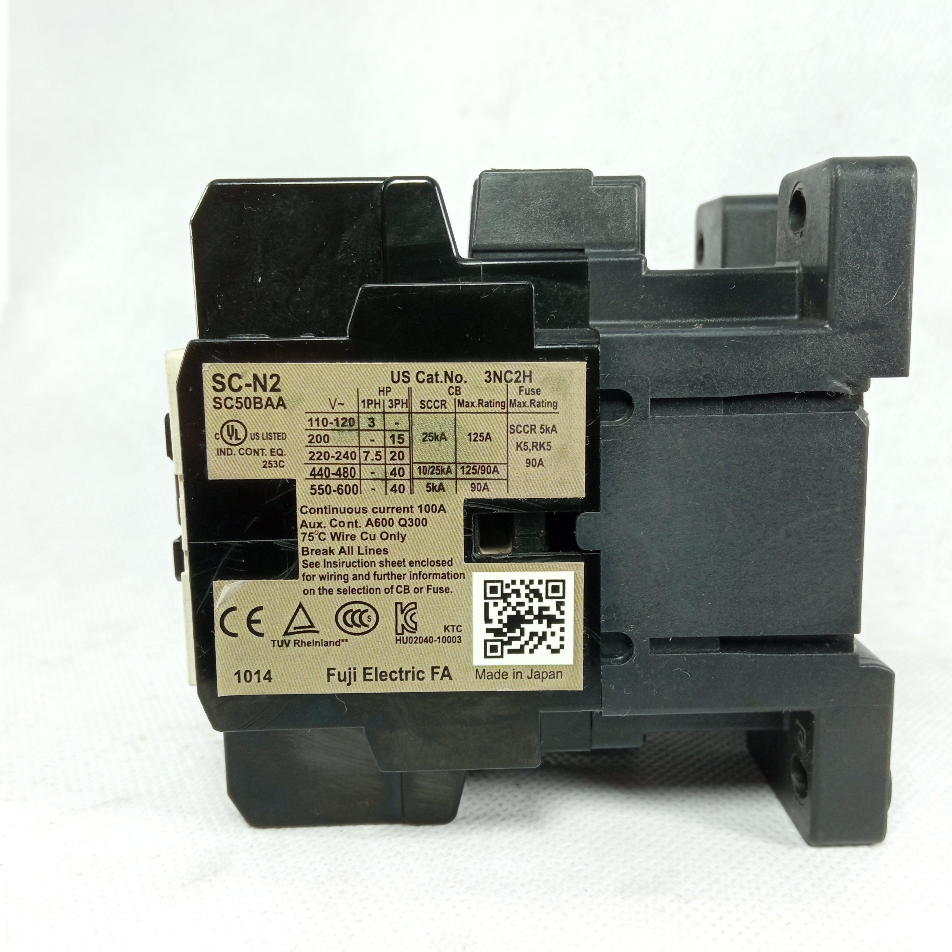 SC-N2 Imported Fuji Fe Electromagnetic AC Contactor 60A in Pakistan thumbnail 4