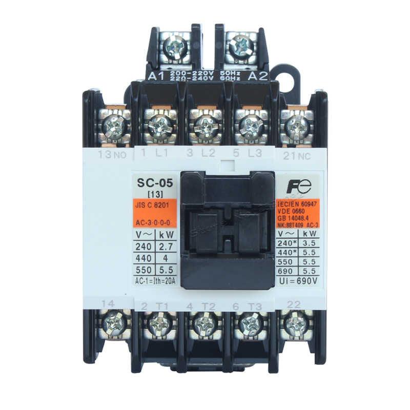 SC-05 13A Imported Fuji Fe Electromagnetic AC Contactor in Pakistan thumbnail 2