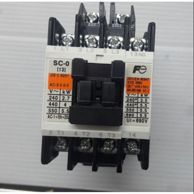 FUJI Magnetic Contactor Sc-0  20A in Pakistan thumbnail 2