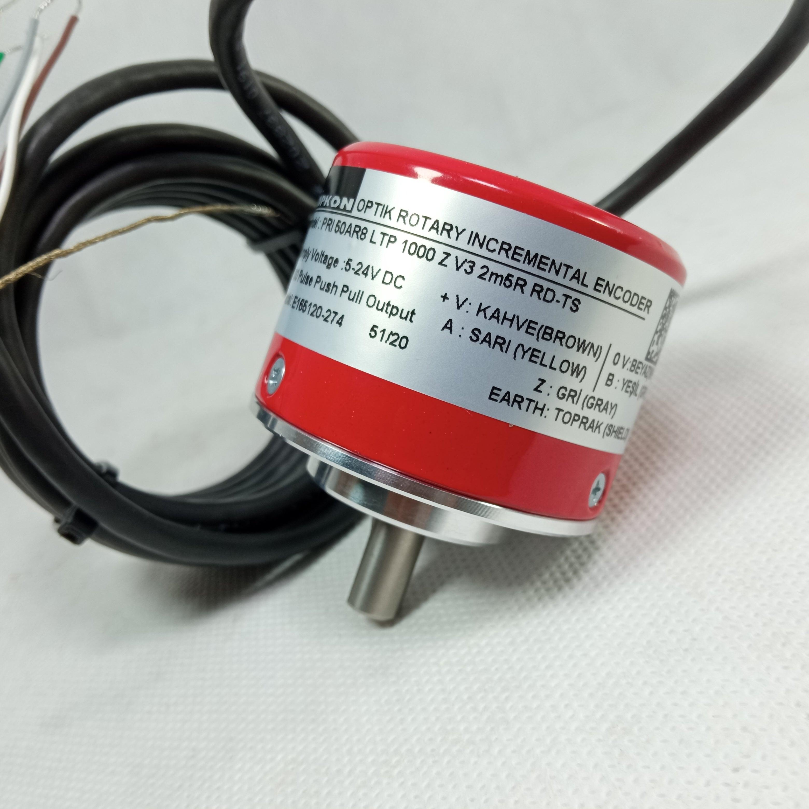 Opkon Incremental Rotary Encoder PRI50AR8 in Pakistan - 1000PPR