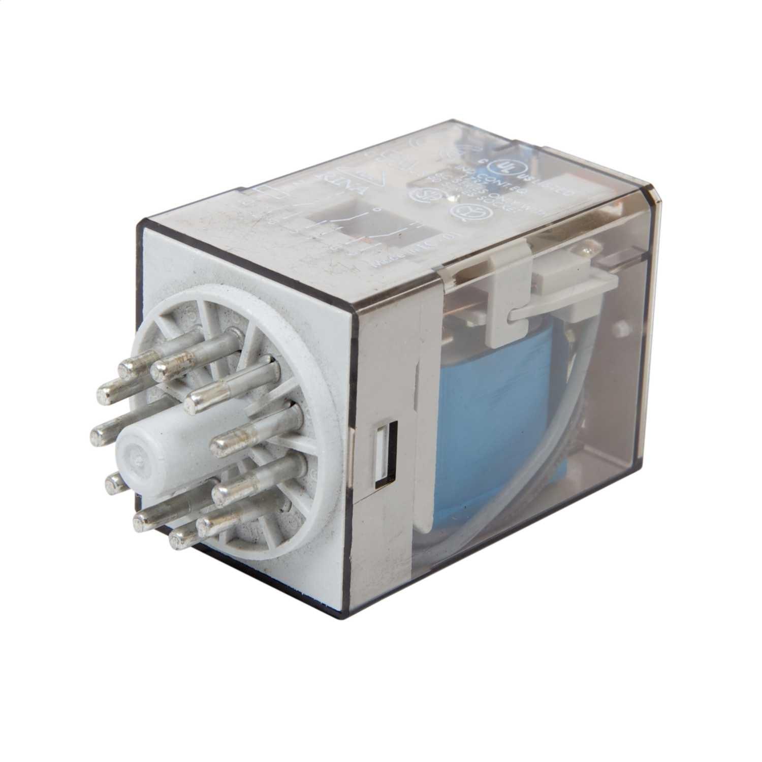 Finder 11 PIN 12V DC Industrial Relay, 3PDT Plug-in Power Switching in Pakistan thumbnail 3