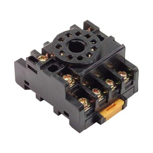11 Pin Rail-Mount Relay Socket Relay Base in Pakistan