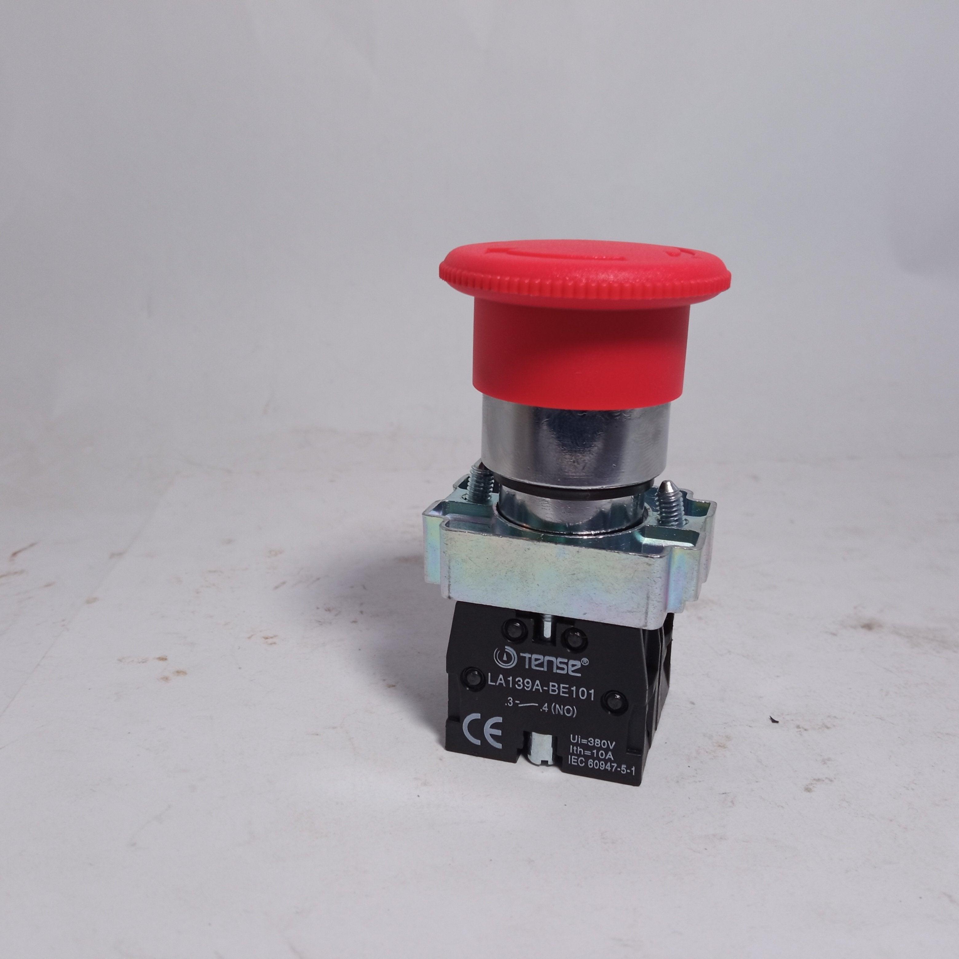 Turn to release N/C Emergency Stop Mushroom Push Button Switch XB2-BS545 in Pakistan