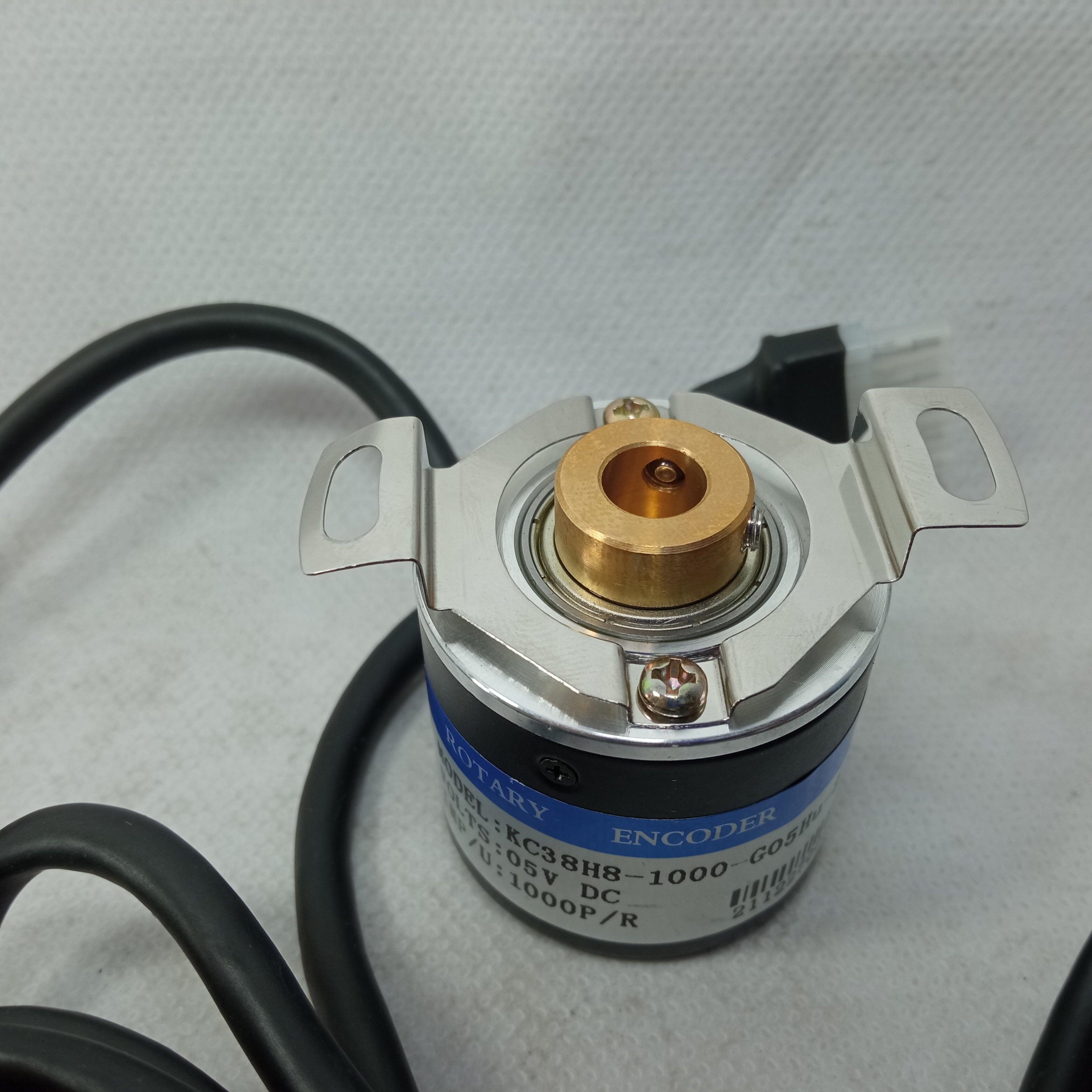1000ppr 5V Encoder ABZ Pulses Hollow Shaft Incremental Encoder Digital Encoder in Pakistan thumbnail 4