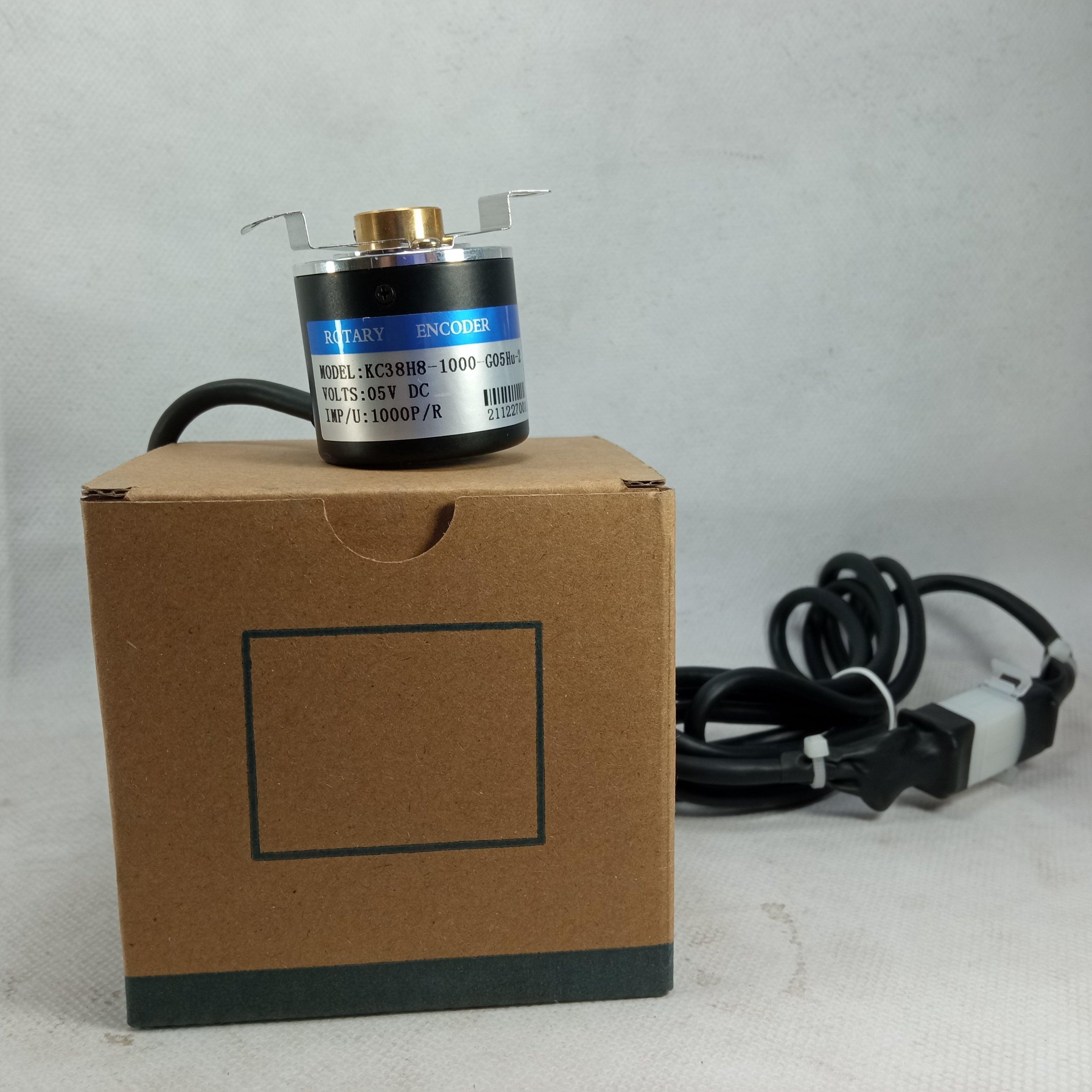 1000ppr 5V Encoder ABZ Pulses Hollow Shaft Incremental Encoder Digital Encoder in Pakistan thumbnail 5