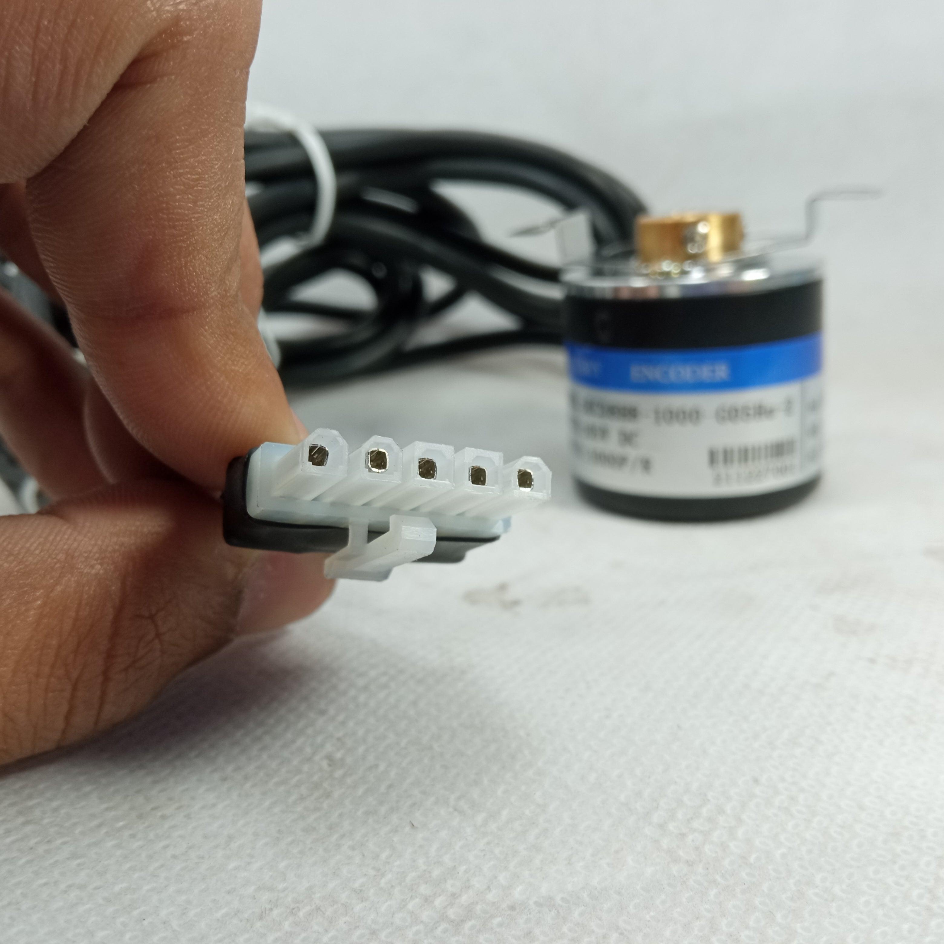 1000ppr 5V Encoder ABZ Pulses Hollow Shaft Incremental Encoder Digital Encoder in Pakistan thumbnail 7