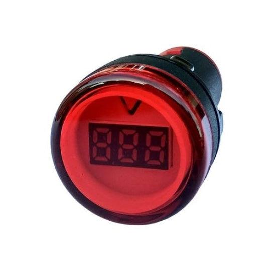Round Shape Panel Mount Digital AC Voltmeter in Pakistan