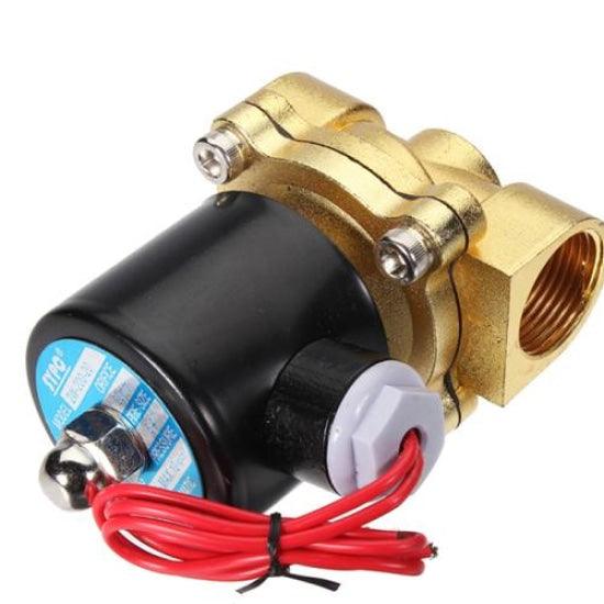 1.5 Inch  Brass Solenoid Valve For Water Air Gas Fuels in Pakistan - 220v Ac