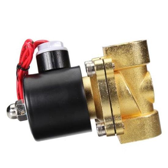 1.5 Inch  Brass Solenoid Valve For Water Air Gas Fuels in Pakistan - 220v Ac thumbnail 3
