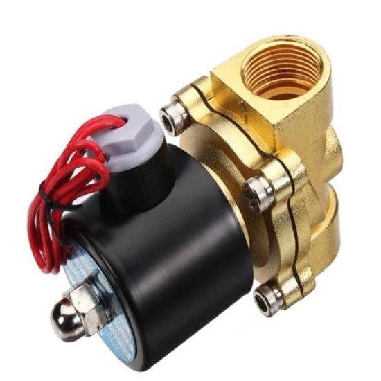1.5 Inch  Brass Solenoid Valve For Water Air Gas Fuels in Pakistan - 24v DC thumbnail 2