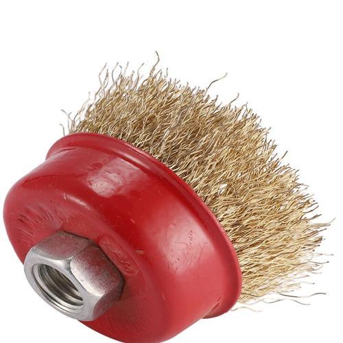 Crimped Wire Cup Brush Angle Grinder Size 14mm thumbnail 3