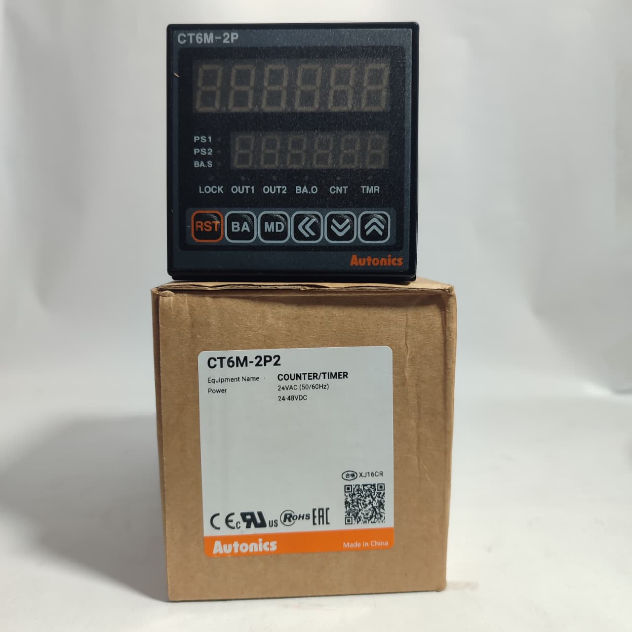 Autonics CT6M-2P COUNTER/TIMER 24v dc new box pack in Pakistan