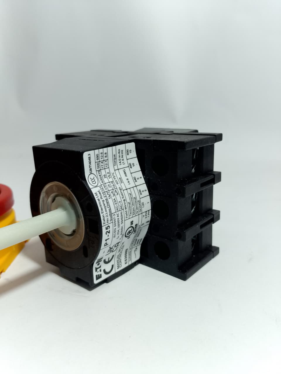 EATON P1-25 Manual Motor Controller Switch in Pakistan - 3pole/25A thumbnail 6