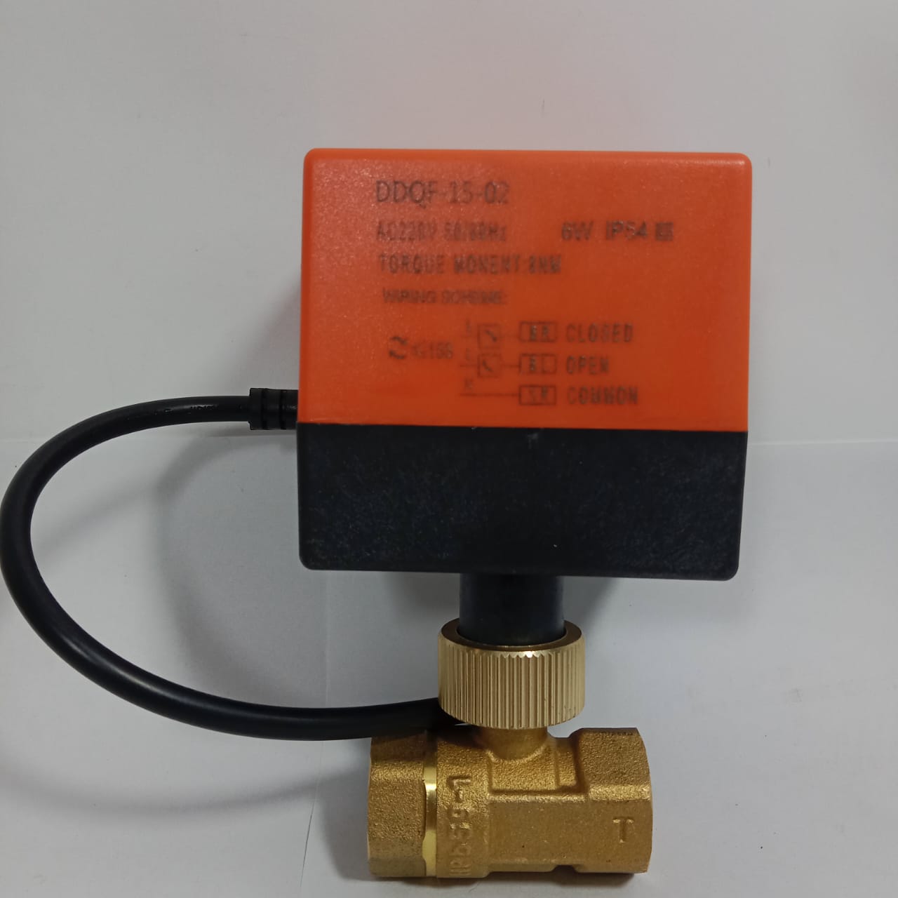 DDQF-15-02, 220VAC Motorized Ball Valve in Pakistan - 1/2 inch thumbnail 4