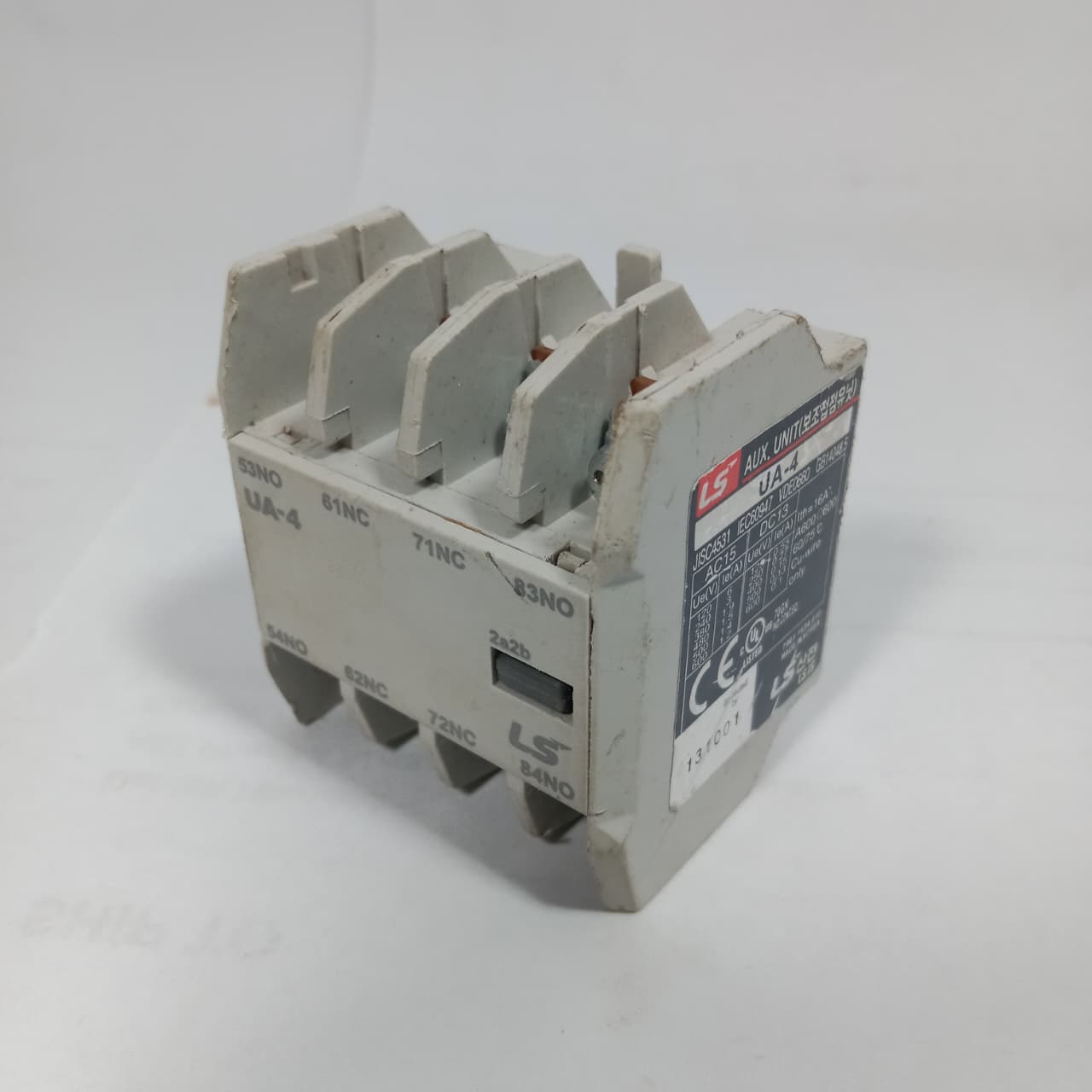 LS Electric UA-4 4-Pole Auxiliary Contact Block in Pakistan thumbnail 5