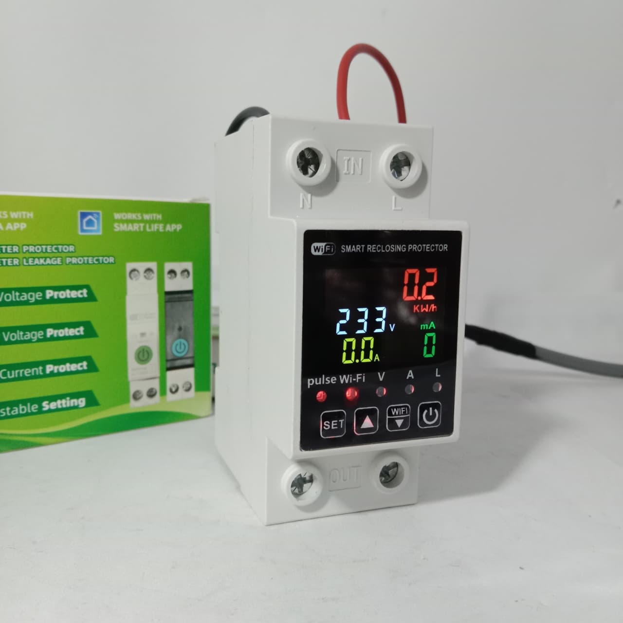 WiFi Breaker Switch  Smart Home Circuit Breaker 2pole  in Pakistan thumbnail 2