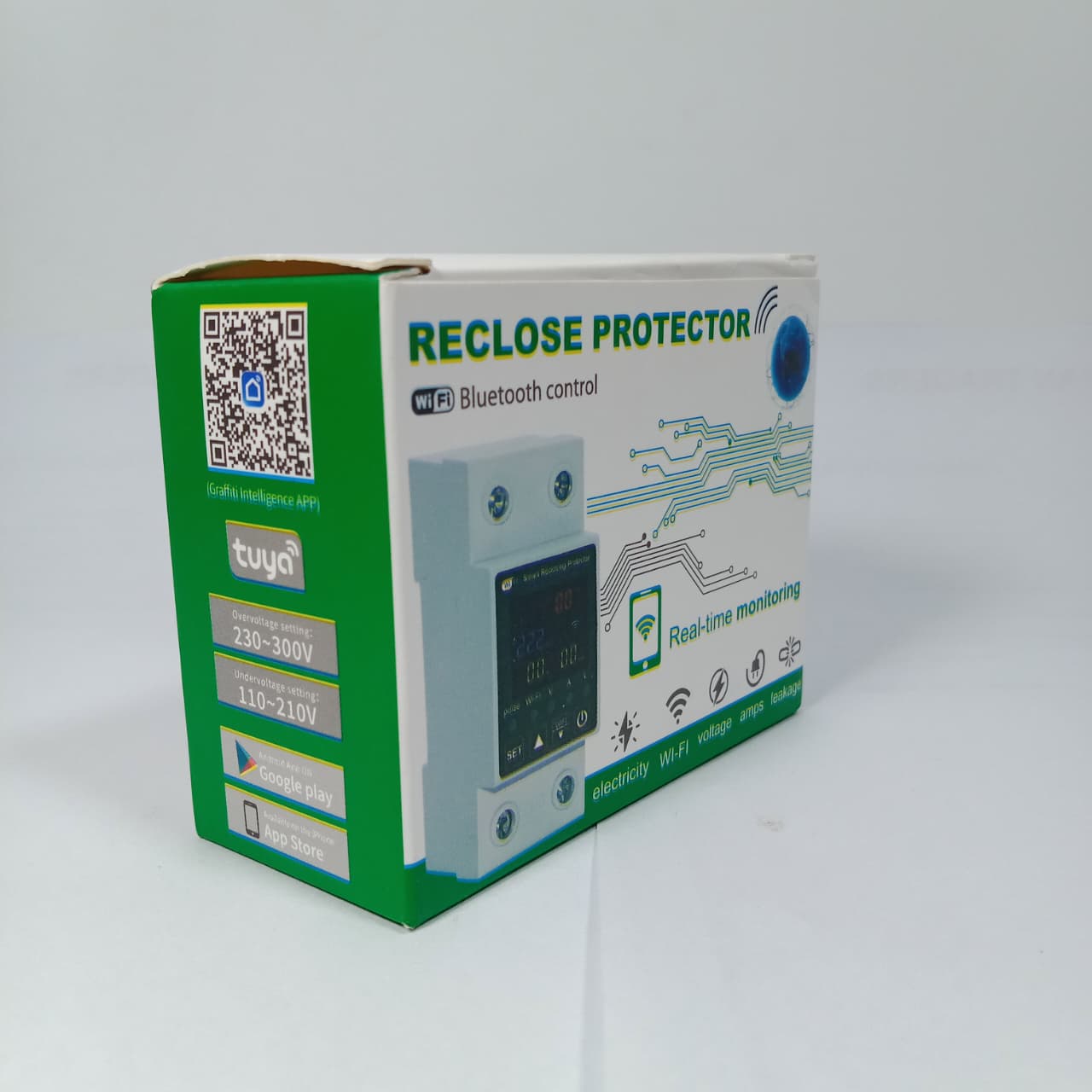 WiFi Breaker Switch  Smart Home Circuit Breaker 2pole  in Pakistan thumbnail 5