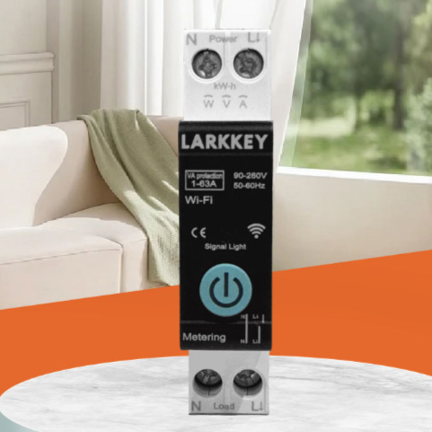 Tuya Smart Life WiFi Smart Circuit Breaker voltage protector in Pakistan thumbnail 2