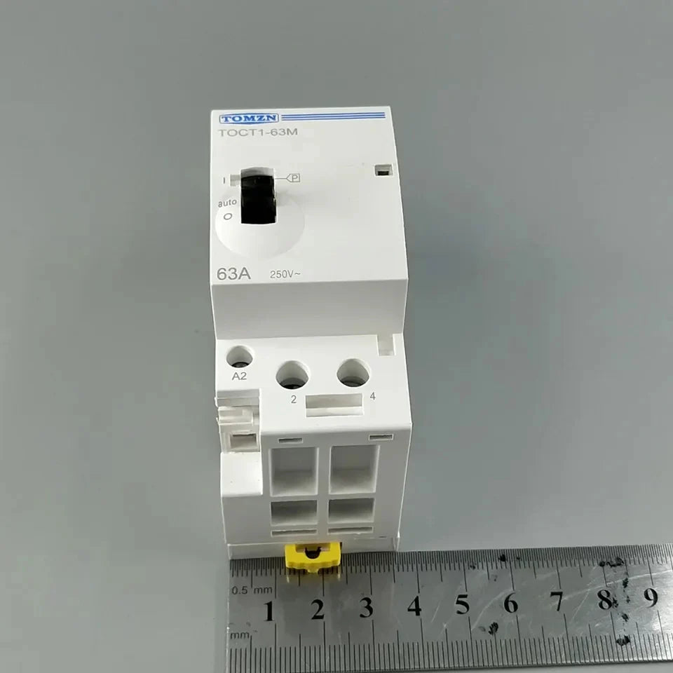 TOMZN TOCT1-63M Din Rail AC Modular Contactor in Pakistan thumbnail 3