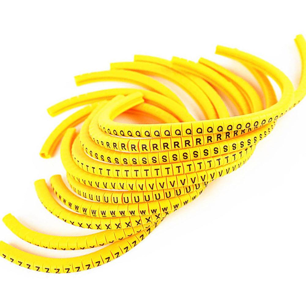 Wire Management Cable Markers Tags in Alphabet A to Z in Pakistan - 6mm thumbnail 2