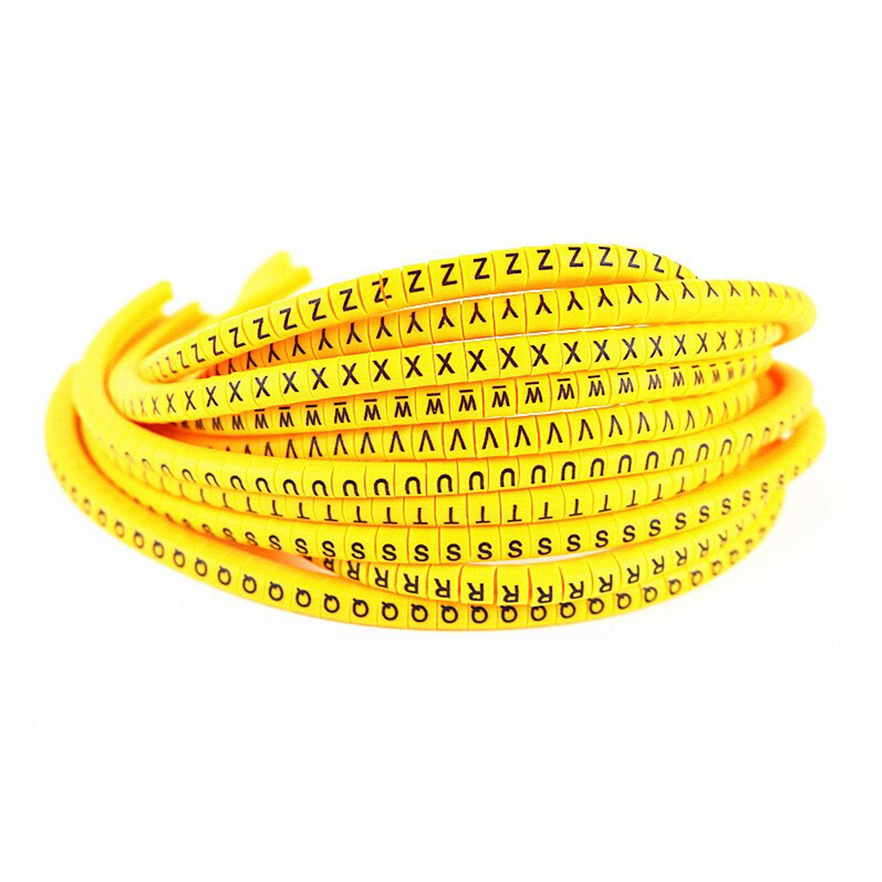Wire Management Cable Markers Tags in Alphabet A to Z in Pakistan - 4mm